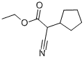 Molecular Structure of 61788-30-5 (Ethyl2-cyano-2-cyclopentylacetate)